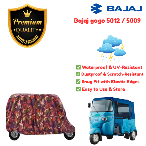 BAJAJ GOGO -5012/5009 AUTO COVER