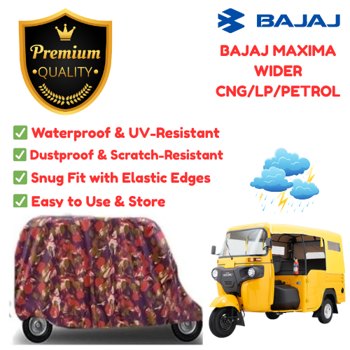 Bajaj Maxima Wider – MILITARY GRADE AUTO COVER